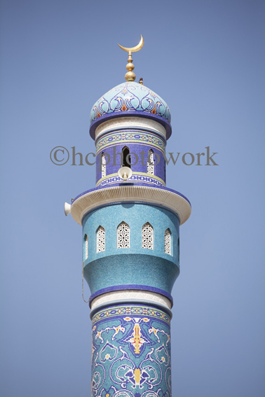 _MG_1208 Minaret, Mosque, Old Muscat, Oman ©hcphotowork