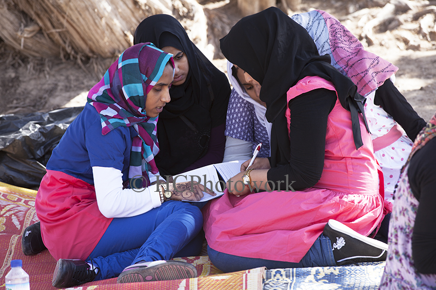 Darsait School for Girls, Muscat, Oman. Outward Bound Oman. March 2014