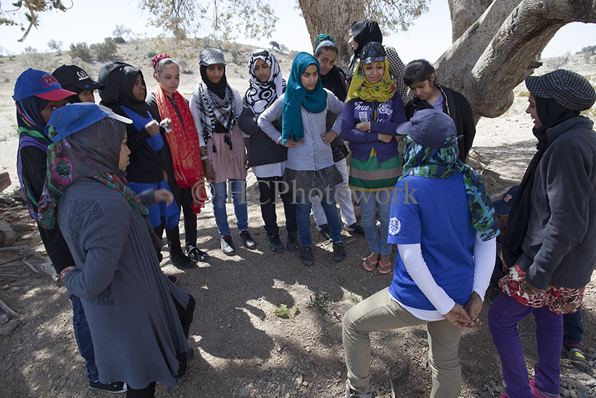 IMG_5201 Darsait School for Girls, Muscat, Oman. Outward Bound Oman. March 2014. © HCPhotowork