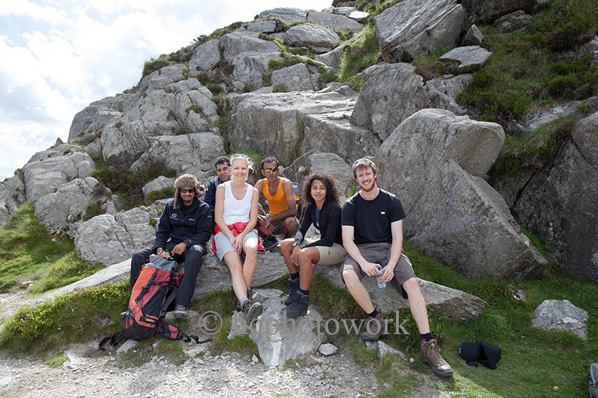 Outward Bound Oman Instructors, Plas y Brenin Mountain Centre, Wales. 2014