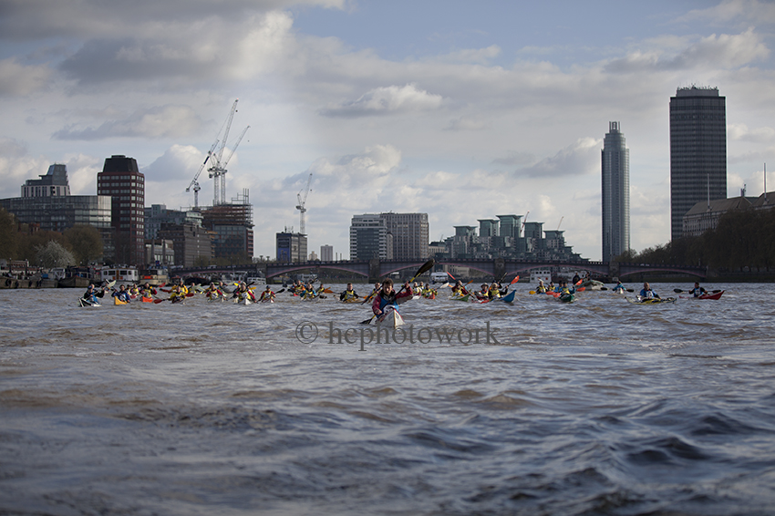 London kayakathon April 2015