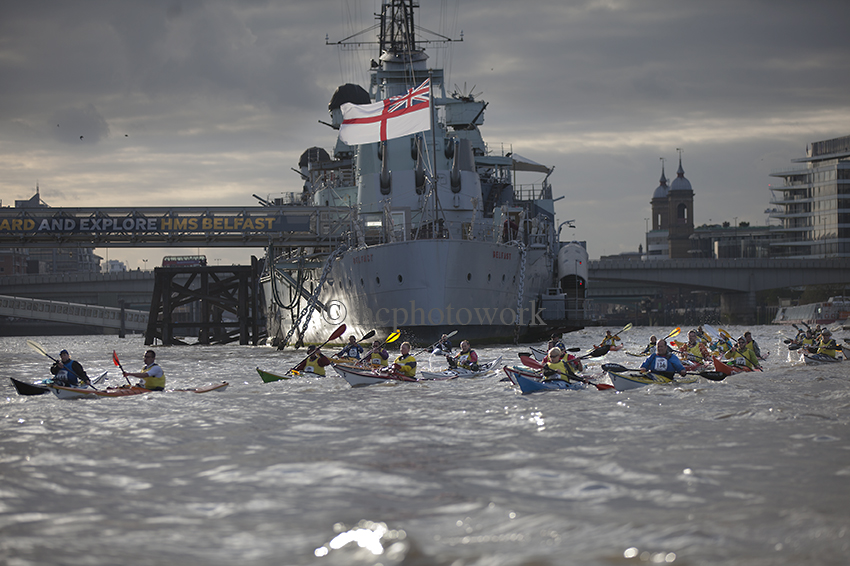 London kayakathon April 2015
